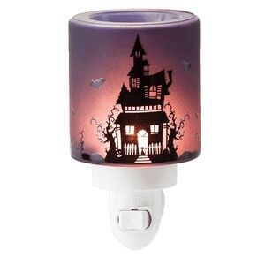 Scentsy Spooky House Nightlight Wax Warmer Plug-In Halloween Decor w/ Box